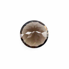 SMOKY QUARTZ CONCAVE CUT ROUND 6.50MM 1.00 Cts.