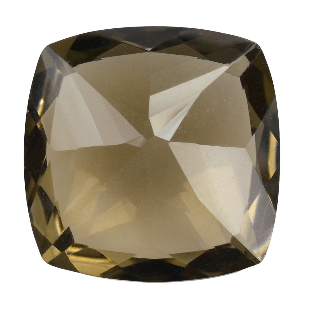 SMOKY QUARTZ CUT CUSHION 15.50MM 12.58 Cts.