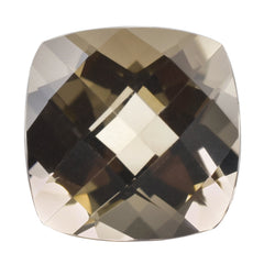 SMOKY QUARTZ CHECKER CUT CUSHION 7MM 1.48 Cts.