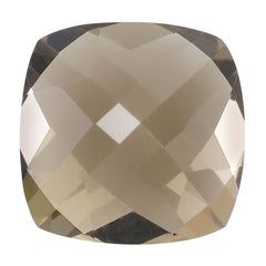 SMOKY QUARTZ CHECKER CUT CUSHION 7MM 1.48 Cts.