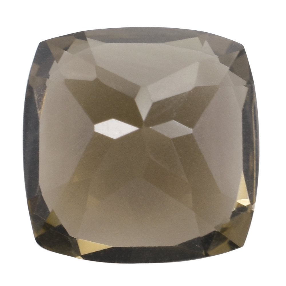SMOKY QUARTZ CUT CUSHION 10MM 4.10 Cts.