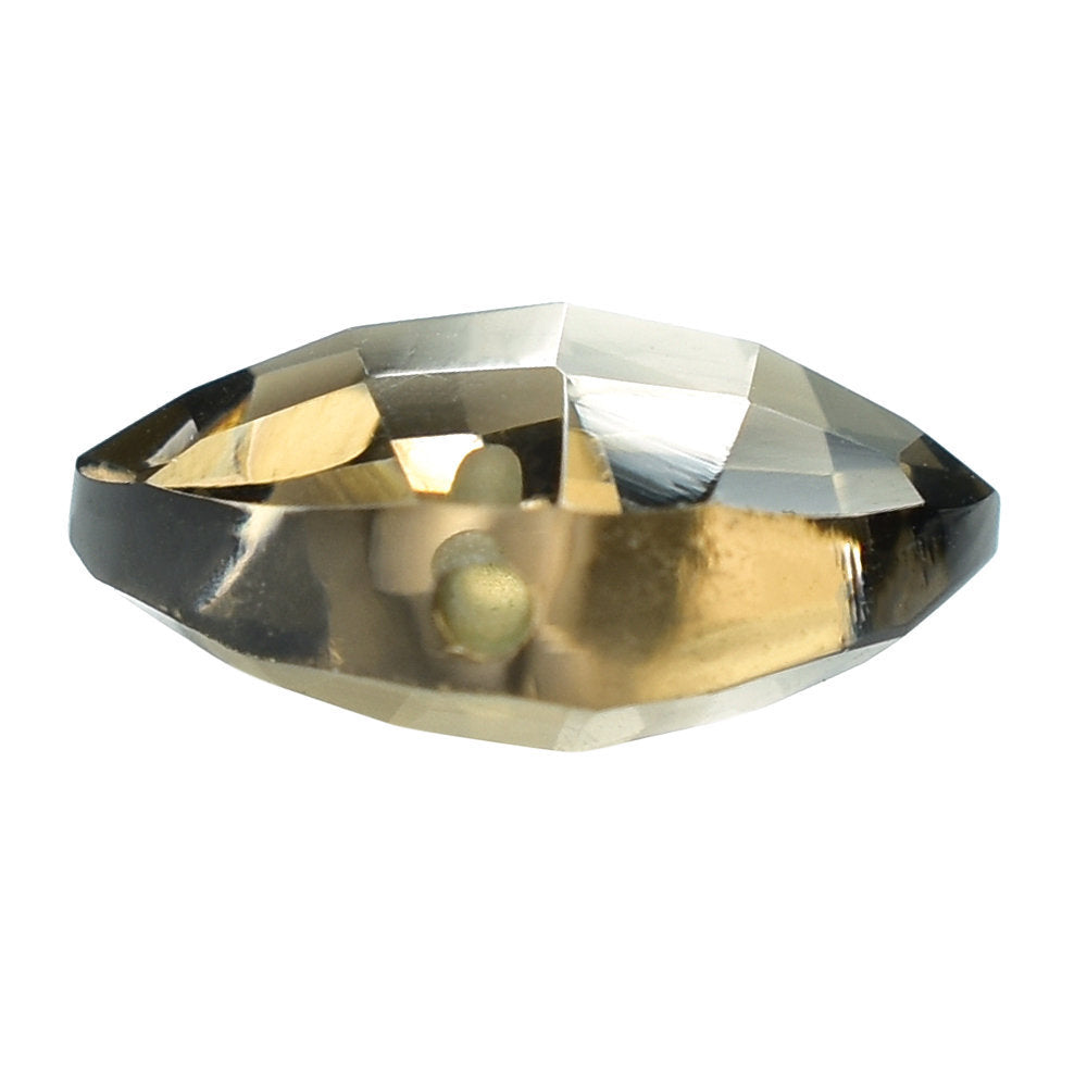 SMOKY QUARTZ BRIOLETTE CUSHION (HALF DRILL) 10MM 3.96 Cts.