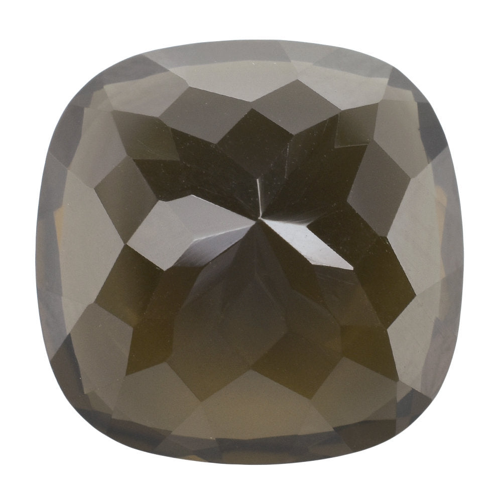 SMOKY QUARTZ CUT CUSHION 20MM 28.90 Cts.