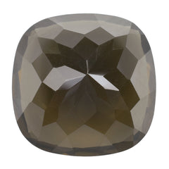 SMOKY QUARTZ CUT CUSHION 20MM 28.90 Cts.