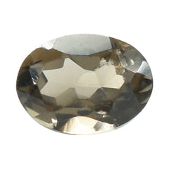SMOKY QUARTZ CUT OVAL 4X3MM 0.15 Cts.