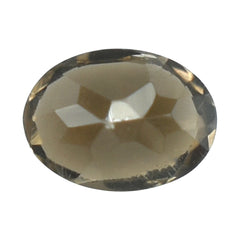 SMOKY QUARTZ CUT OVAL 4X3MM 0.15 Cts.