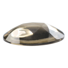 SMOKY QUARTZ BUFFTOP OVAL 12X9MM 2.40 Cts.