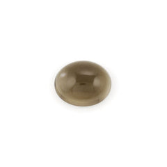 SMOKY QUARTZ OVAL CAB 11X9MM 3.65 Cts.