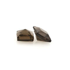SMOKY QUARTZ PRINCESS CUT SQUARE 6MM 1.07 Cts.