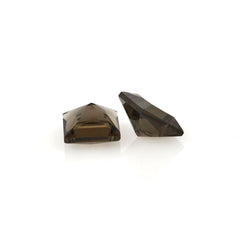 SMOKY QUARTZ PRINCESS CUT SQUARE 7MM 1.54 Cts.