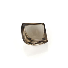 SMOKY QUARTZ SQUARE CAB 13MM 9.57 Cts.