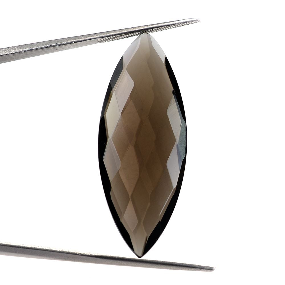 SMOKY QUARTZ BRIOLETTE MARQUISE 41X15.50MM 24.58 Cts.