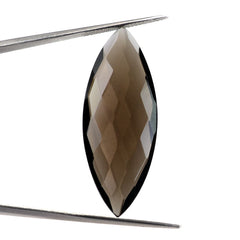 SMOKY QUARTZ BRIOLETTE MARQUISE 41X15.50MM 24.58 Cts.