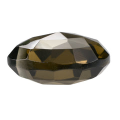 SMOKY QUARTZ ROSE CUT BRIOLETTE HEART (FULL DRILL) 12MM 5.50 Cts.