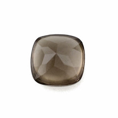 SMOKY QUARTZ BUFFTOP CUSHION 7MM 1.40 Cts.