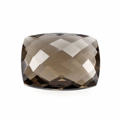 SMOKY QUARTZ BRIOLETTE CUSHION 16X12MM 8.50 Cts.