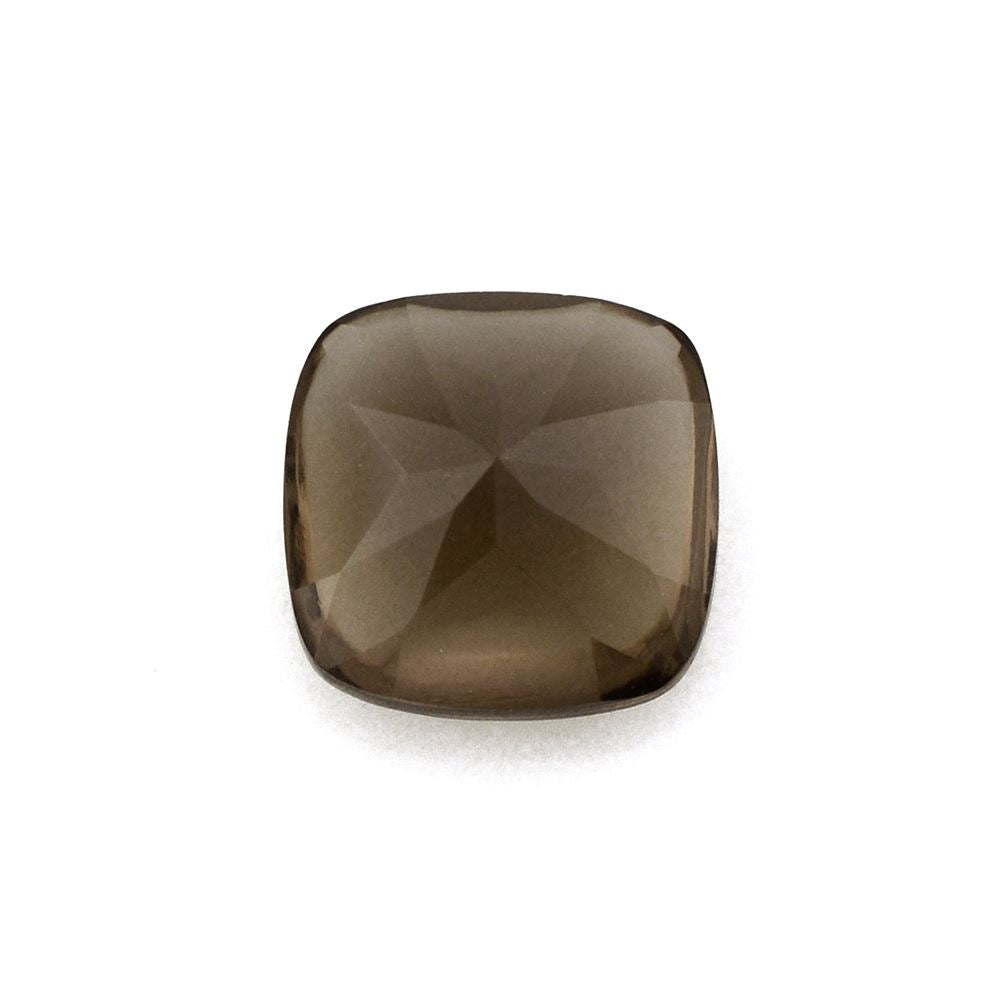 SMOKY QUARTZ BUFFTOP CUSHION 9MM 2.75 Cts.