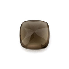 SMOKY QUARTZ BUFFTOP CUSHION 9MM 2.75 Cts.