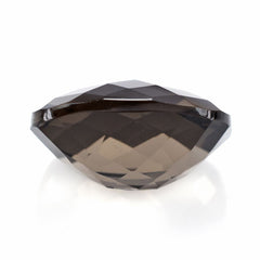 SMOKY QUARTZ CHECKER CUT CUSHION CAB 16X14MM 11.20 Cts.