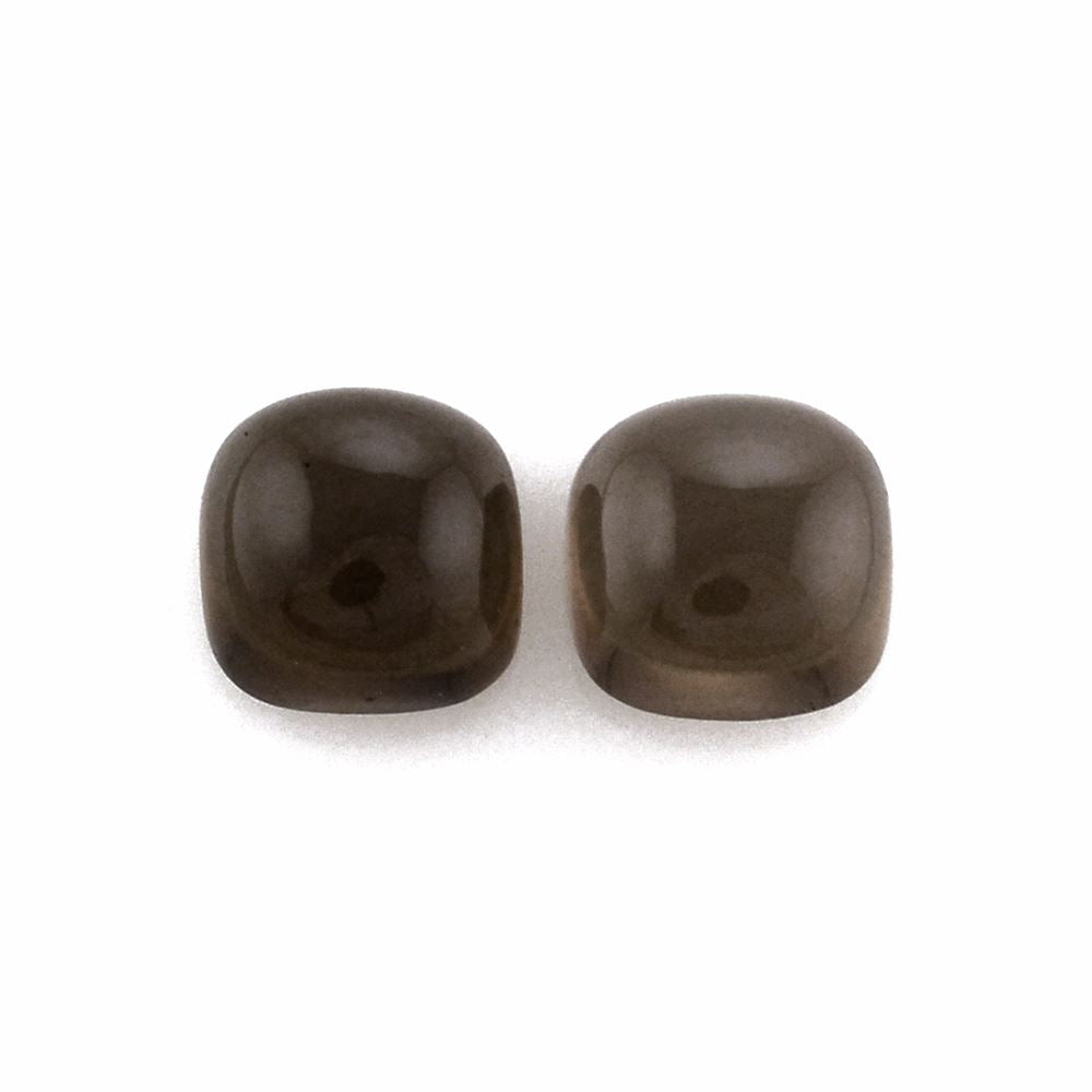 SMOKY QUARTZ CUSHION CAB 5MM 0.65 Cts.