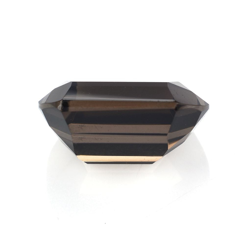 SMOKY QUARTZ FANCY CUT CUSHION 16X12MM 6.88 Cts.