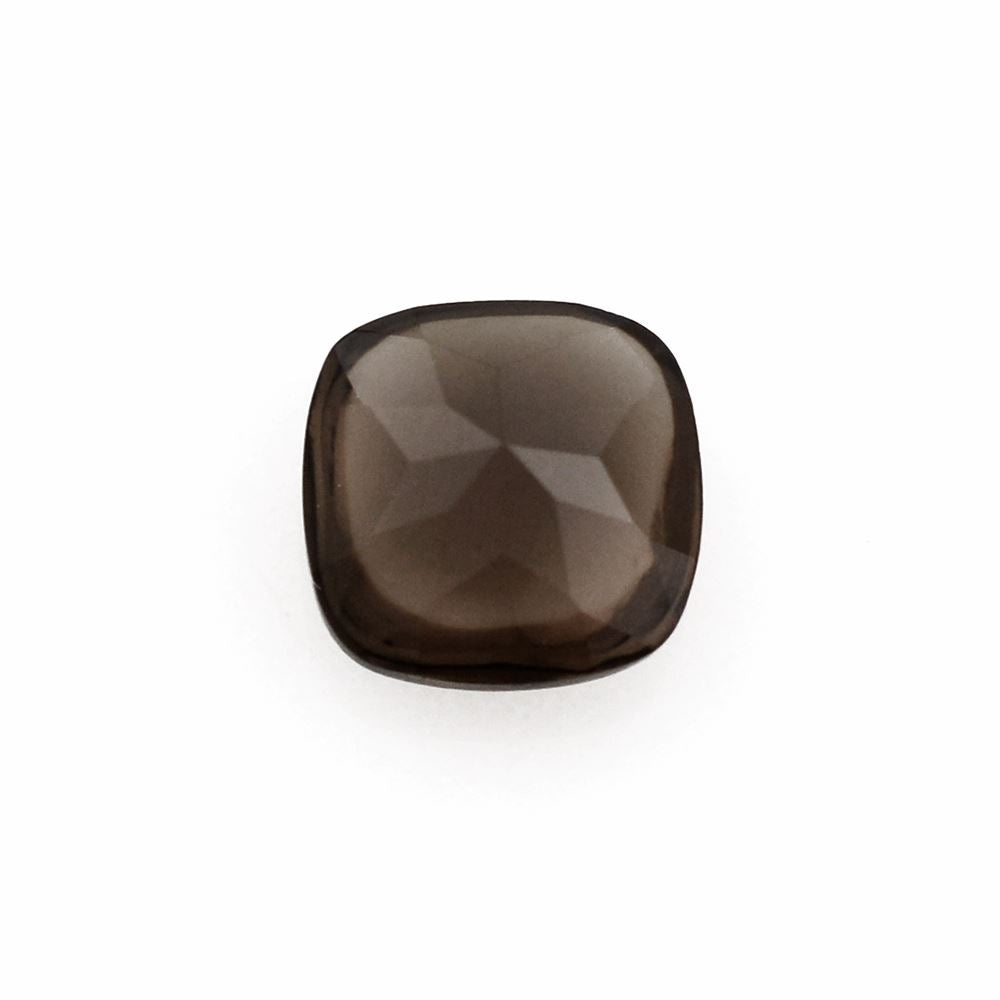 SMOKY QUARTZ BUFFTOP CUSHION 7MM 1.35 Cts.