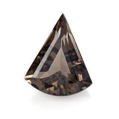 SMOKY QUARTZ FANCY CUT PENDULUM 18X15MM 9.97 Cts.