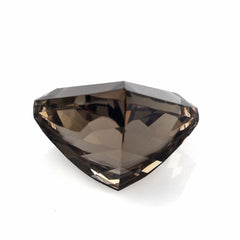 SMOKY QUARTZ FANCY CUT PENDULUM 18X15MM 9.97 Cts.