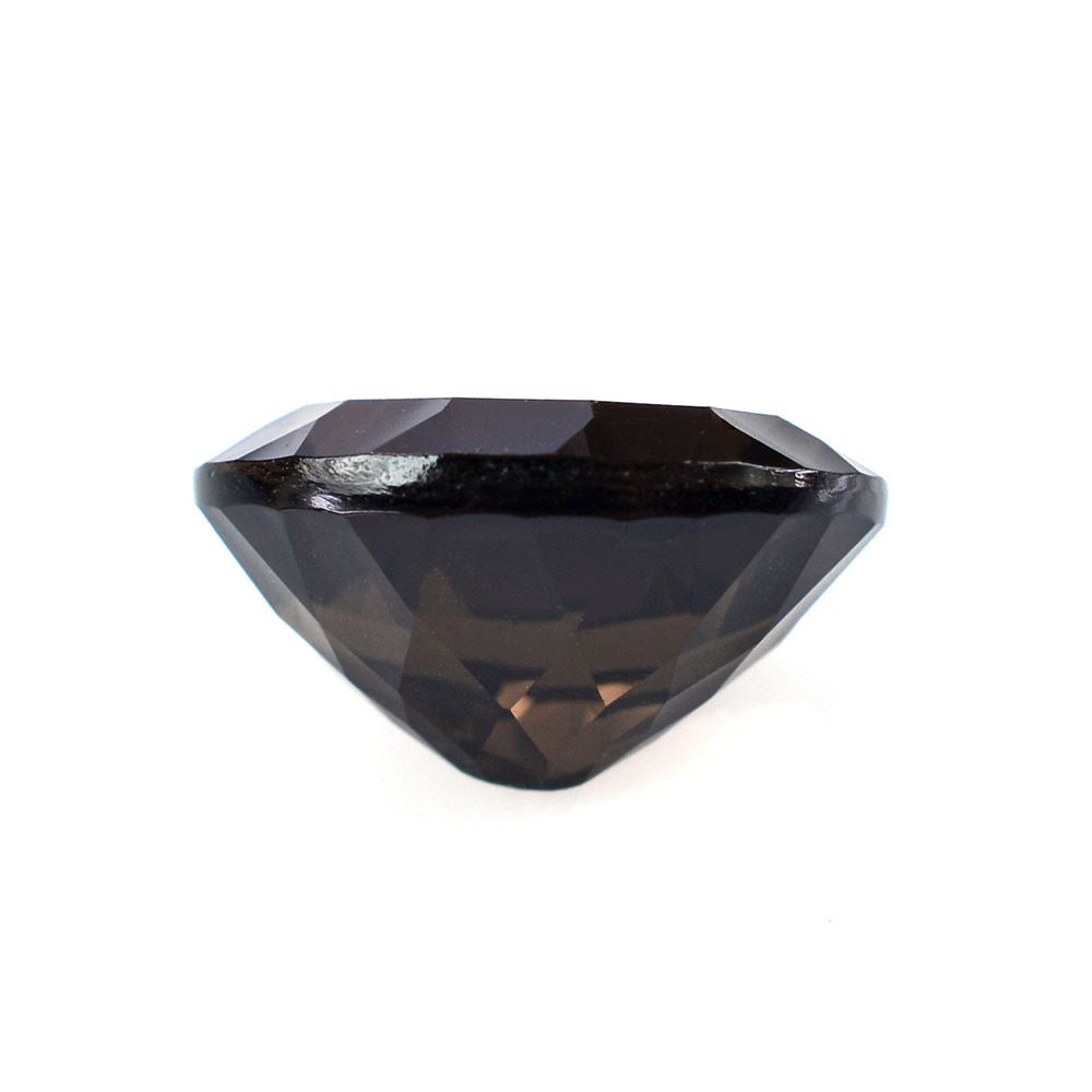 SMOKY QUARTZ CONCAVE CUT OVAL 10X8MM 2.67 Cts.