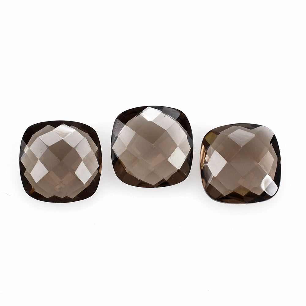 SMOKY QUARTZ BRIOLETTE CUSHION 9MM 2.16 Cts.