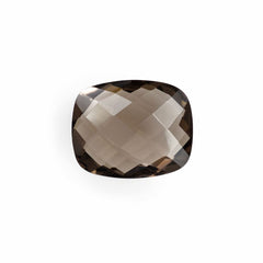 SMOKY QUARTZ BRIOLETTE CUSHION 11X9MM 3.32 Cts.