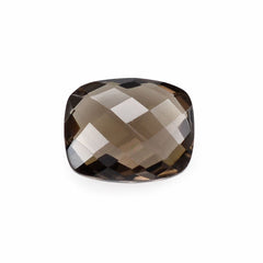 SMOKY QUARTZ BRIOLETTE CUSHION 11X9MM 3.40 Cts.