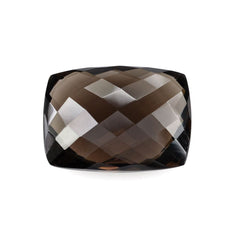 SMOKY QUARTZ BRIOLETTE CUSHION 20X15MM 18.59 Cts.