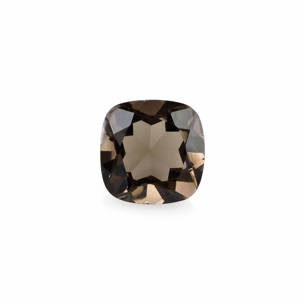 SMOKY QUARTZ CUT CUSHION 7MM 1.30 Cts.