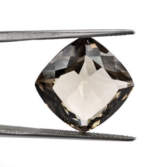 SMOKY QUARTZ CUT CUSHION (LITE) 15.50MM 12.15 Cts.
