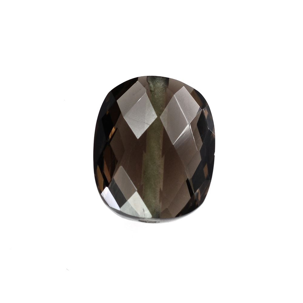 SMOKY QUARTZ BRIOLETTE CUSHION (FULL DRILL) 12X10MM 4.86 Cts.