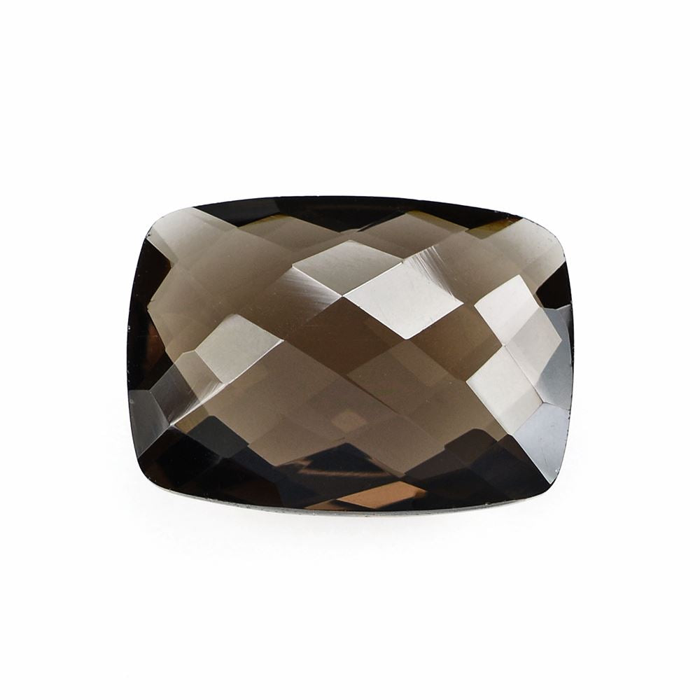 SMOKY QUARTZ BRIOLETTE CUSHION 18X13MM 11.72 Cts.