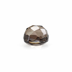 SMOKY QUARTZ TABLE CUT ON TOP CHECKER CUT BACK CUSHION 6MM 1.20 Cts.