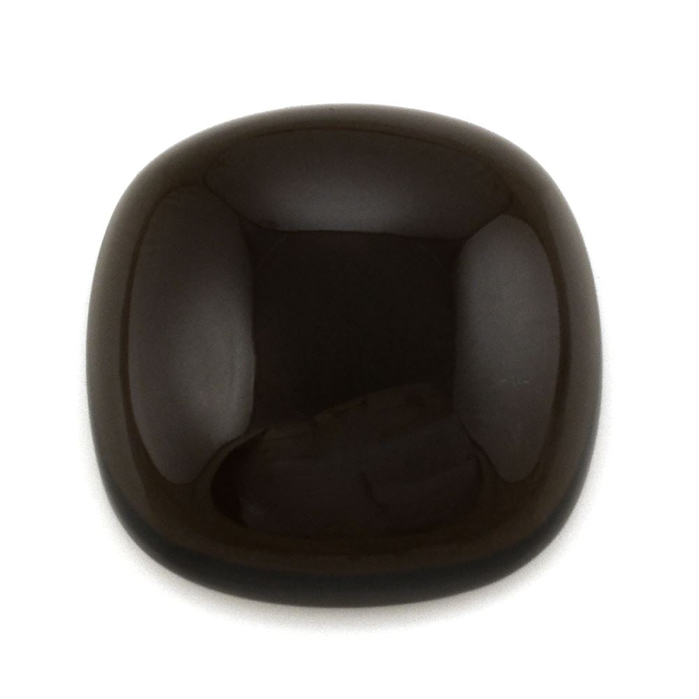 SMOKY QUARTZ CUSHION CAB 25MM 52 Cts.