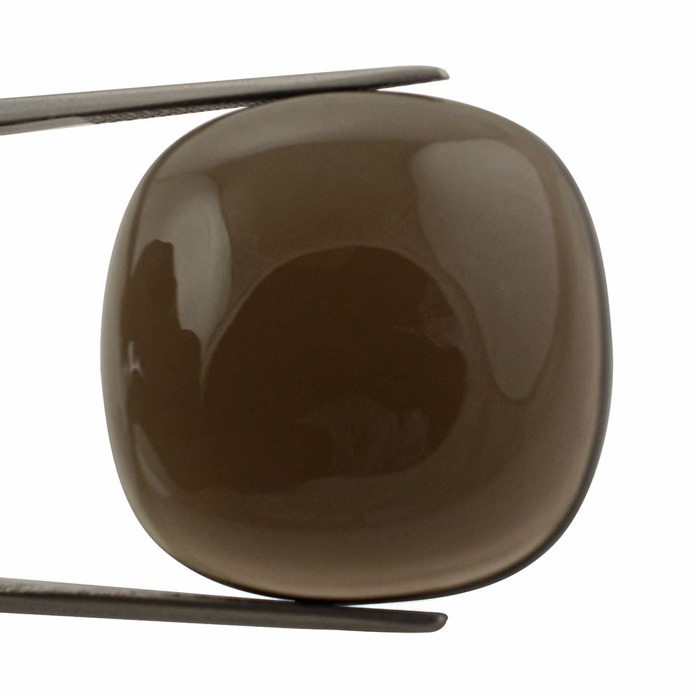 SMOKY QUARTZ CUSHION CAB 25MM 52 Cts.