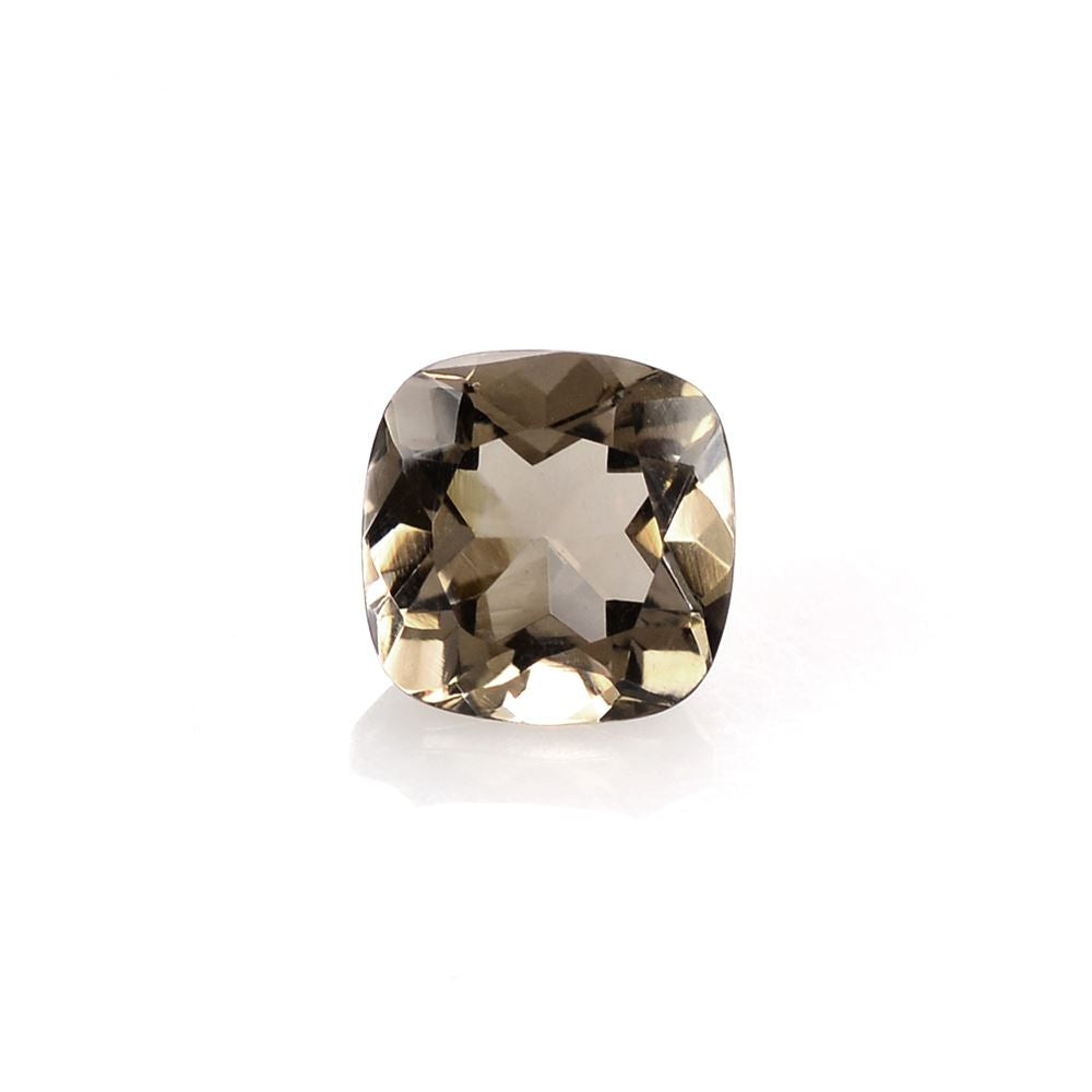 SMOKY QUARTZ CUT CUSHION (LITE) 7MM 1.36 Cts.