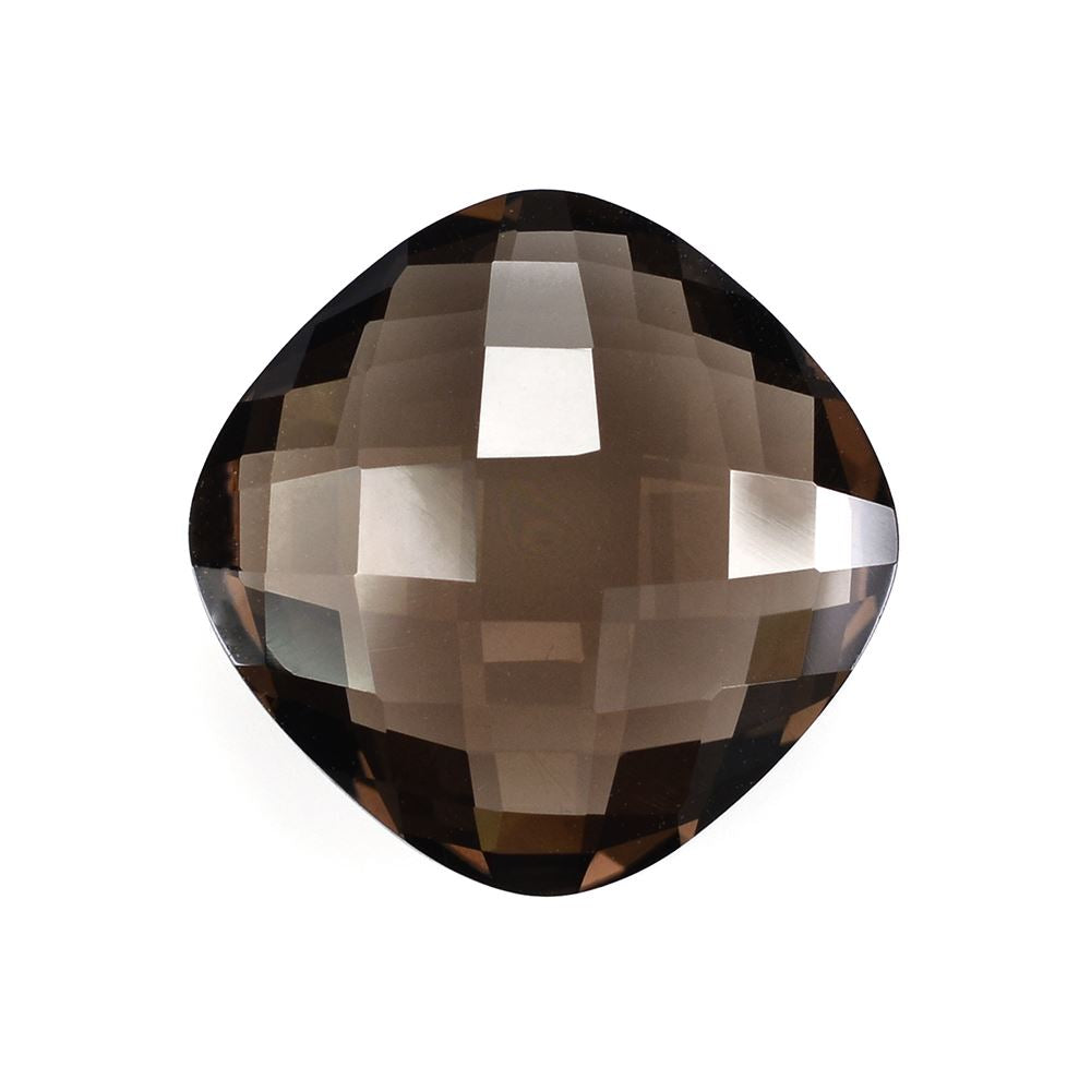 SMOKY QUARTZ BRIOLETTE CUSHION 20MM 22.44 Cts.