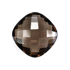 SMOKY QUARTZ BRIOLETTE CUSHION 20MM 22.44 Cts.