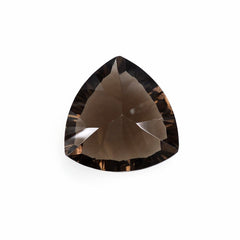 SMOKY QUARTZ CONCAVE CUT TRILLION 14MM 8.30Cts.