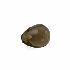 SMOKY QUARTZ PLAIN DROPS (HALF DRILL) 10X8MM 4.50Cts.