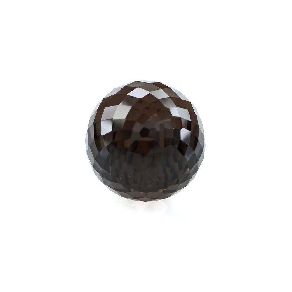 SMOKY QUARTZ FACETED DROPS (HALF DRILL) 16X12MM 15.86Cts.