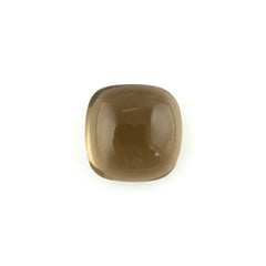 SMOKY QUARTZ CUSHION CAB 8MM 2.05Cts.