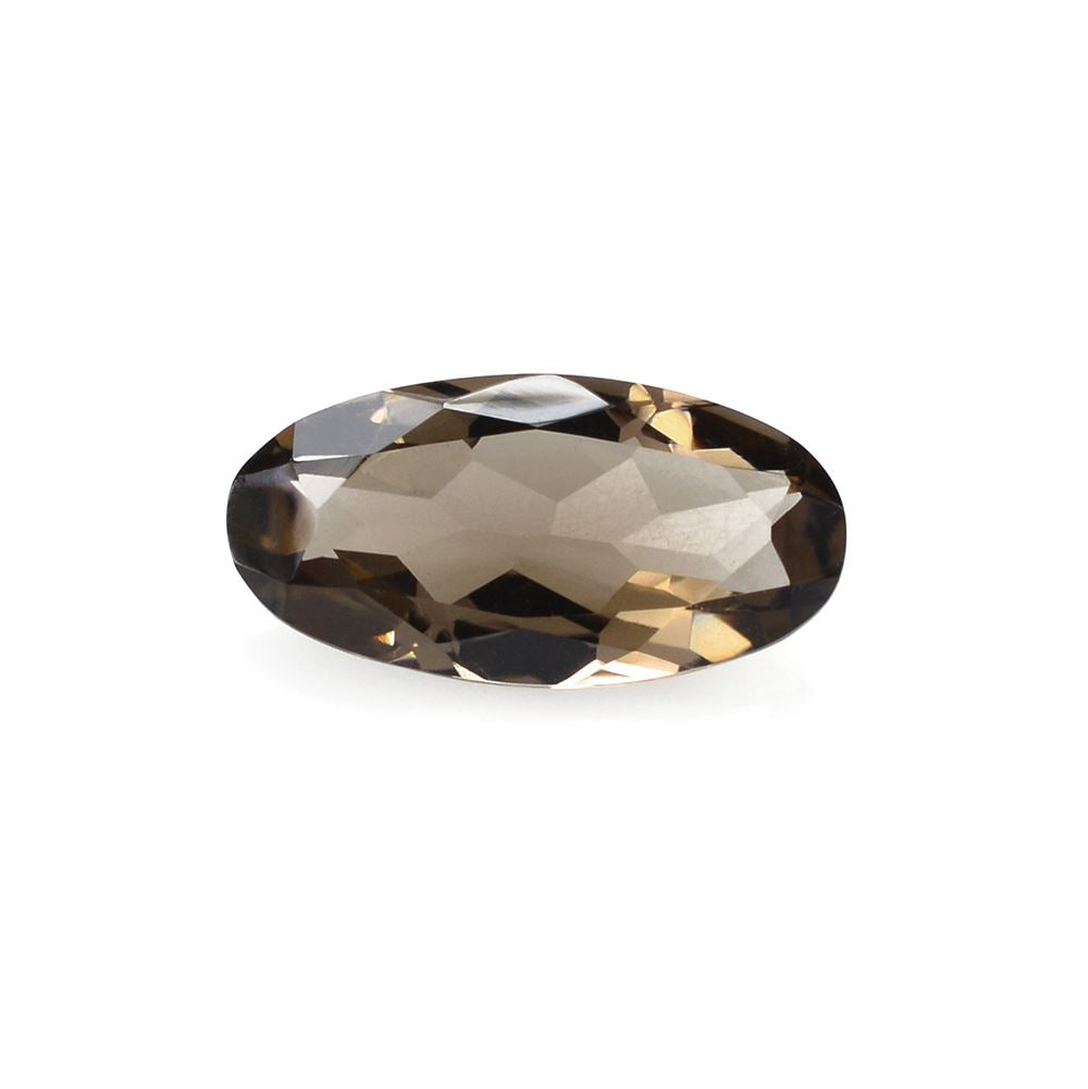 SMOKY QUARTZ CUT OVAL 12X6MM 1.70Cts.