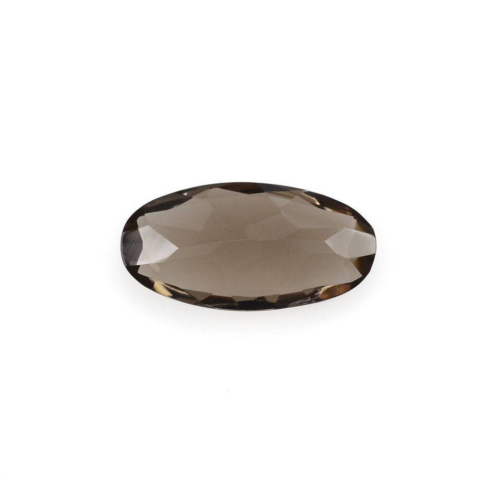 SMOKY QUARTZ CUT OVAL 12X6MM 1.70Cts.