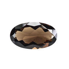SMOKY QUARTZ CUT OVAL 14.75X8.50MM 4.15Cts.